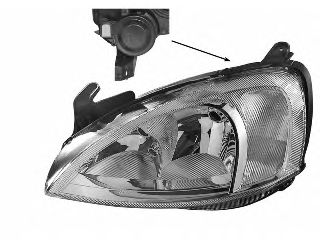 VAN WEZEL 3777962v -  Основная фара